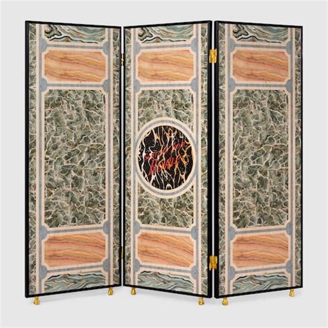 gucci three panel screens|Gucci marble three panel screen .